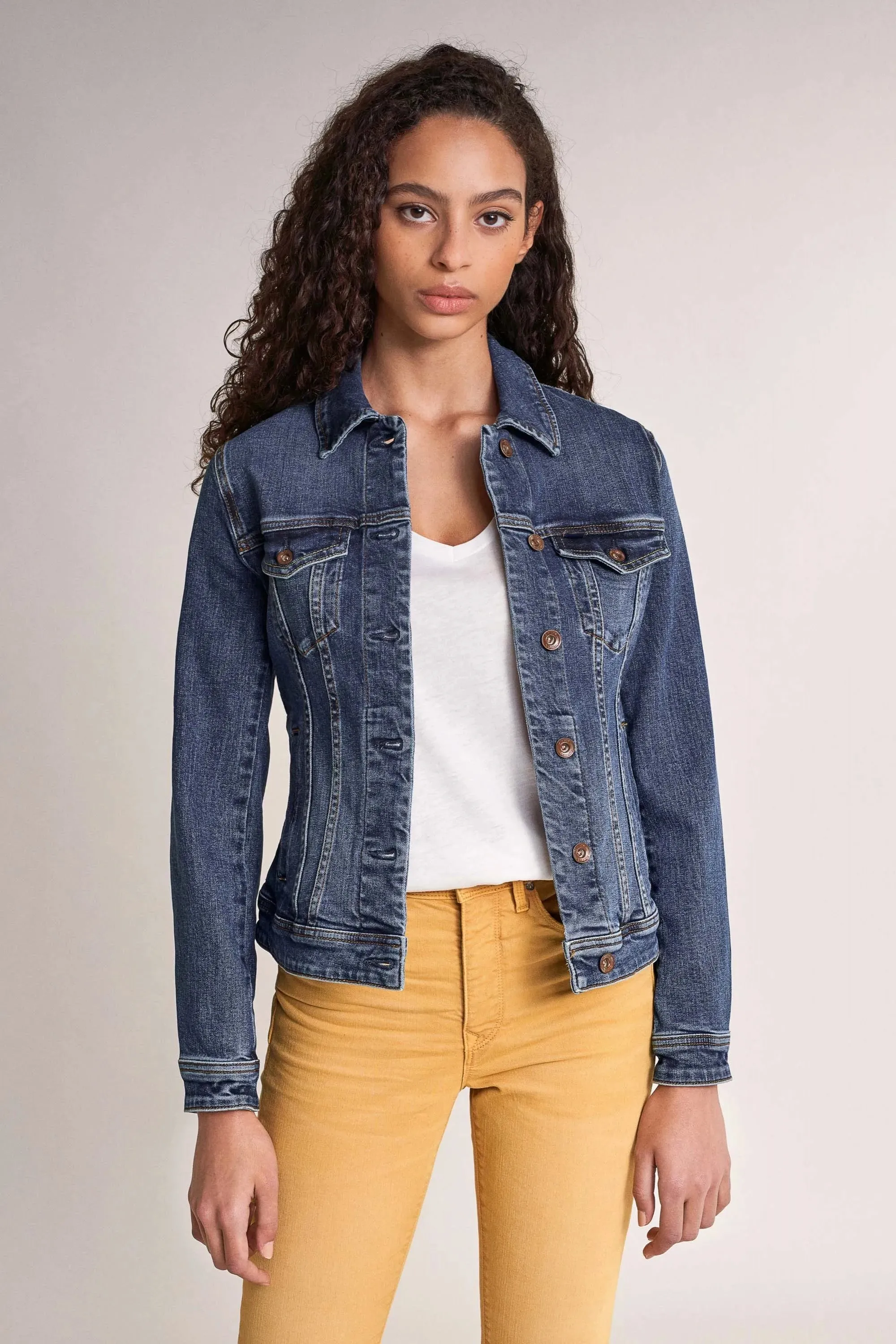 Cazadora vaquera slim fit