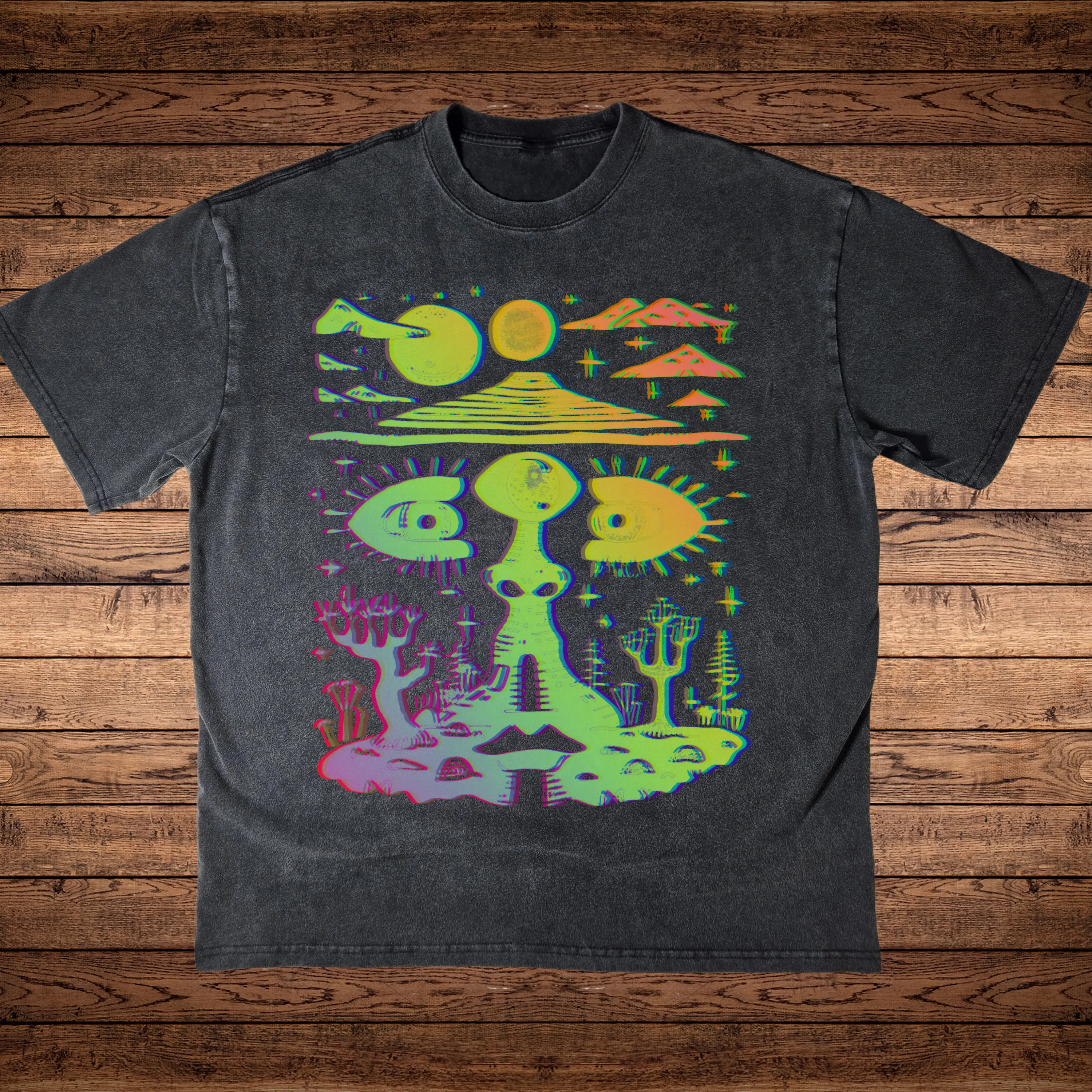 Celestial Drifter - Fluffy Vintage Heavyweight T-Shirt