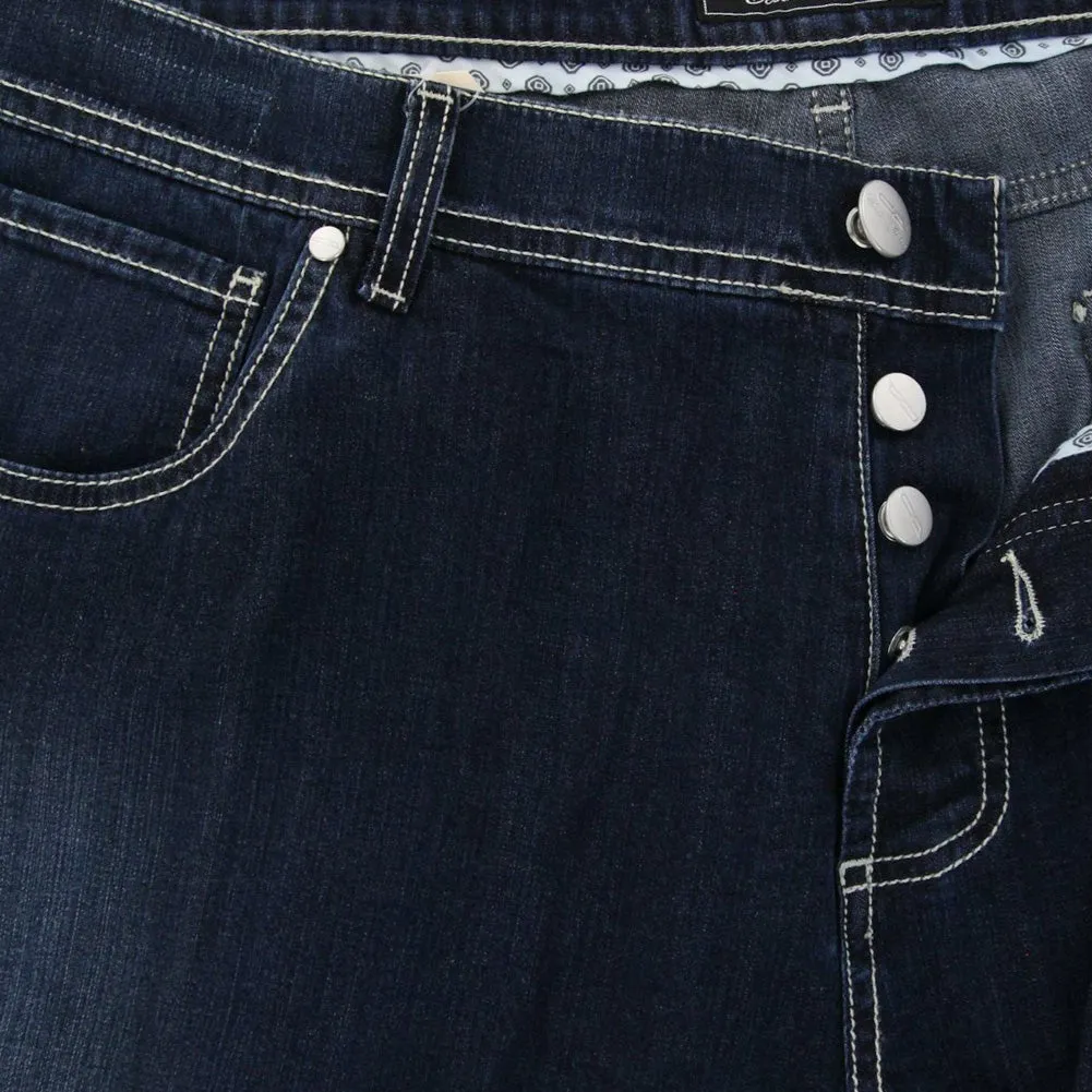 Cesare Attolini Denim Blue Jeans - Extra Slim