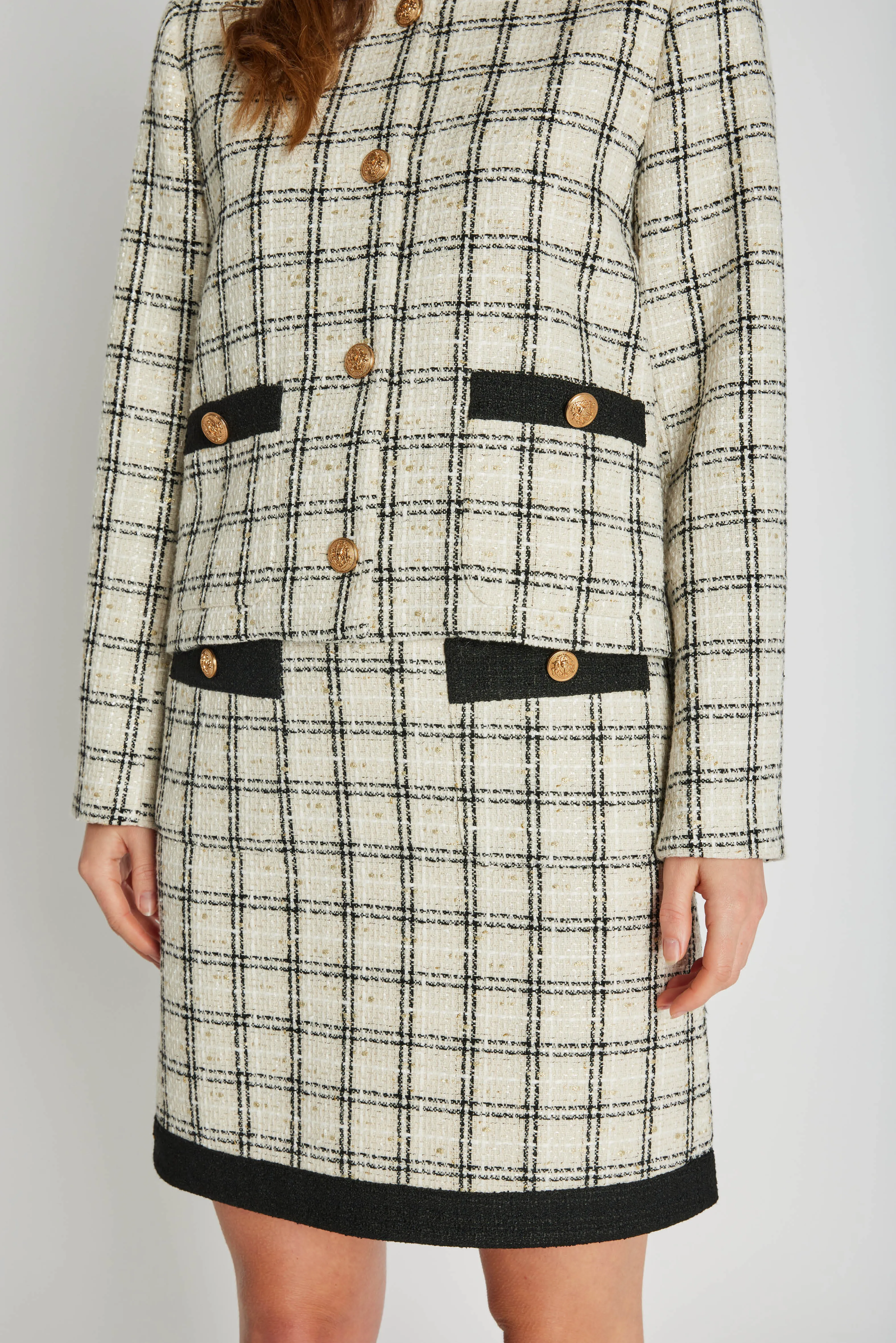Chacha jakke - Black/Off white