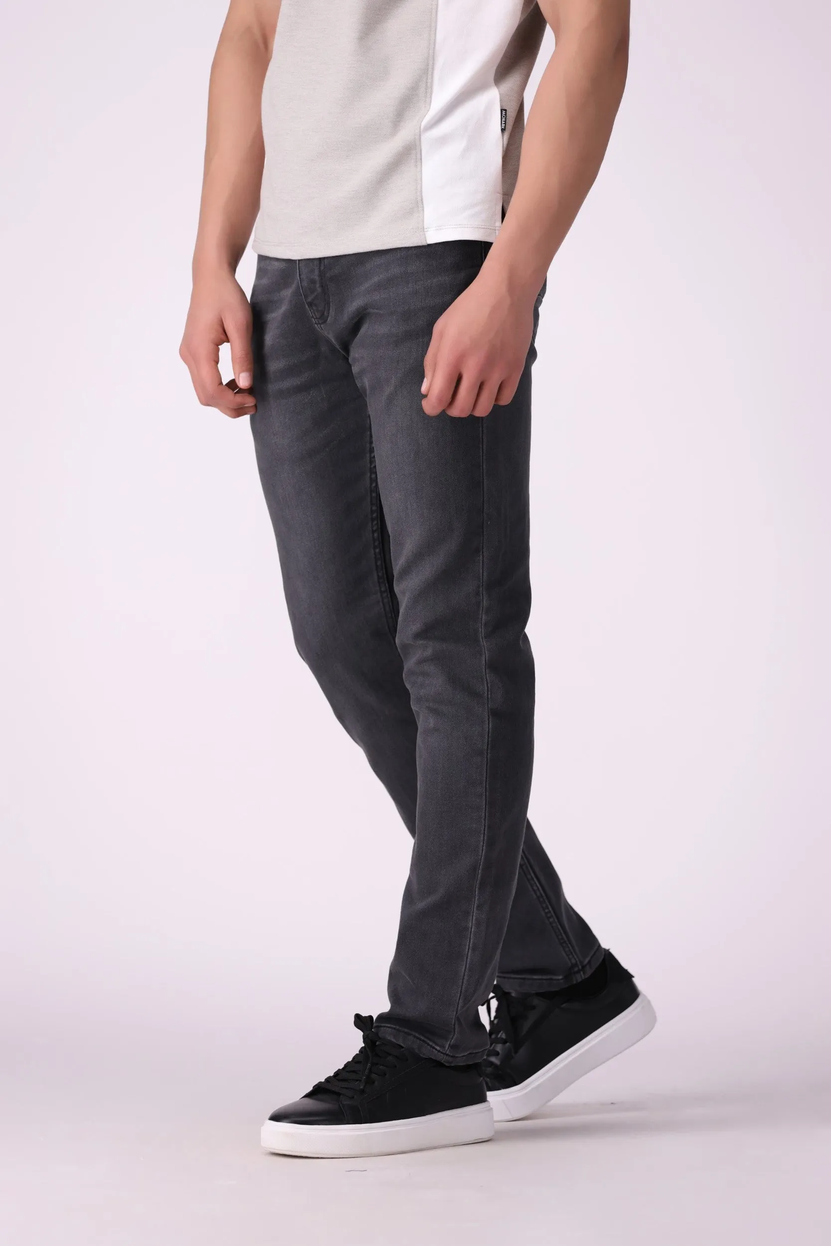 Charcoal Grey Slim Fit Jeans