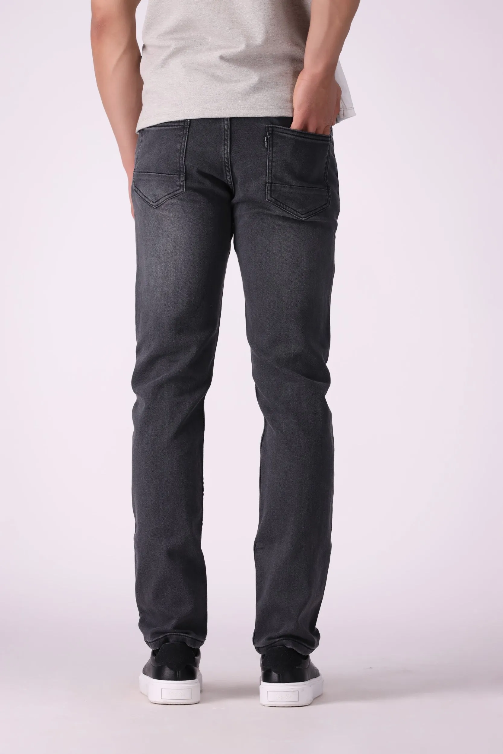 Charcoal Grey Slim Fit Jeans