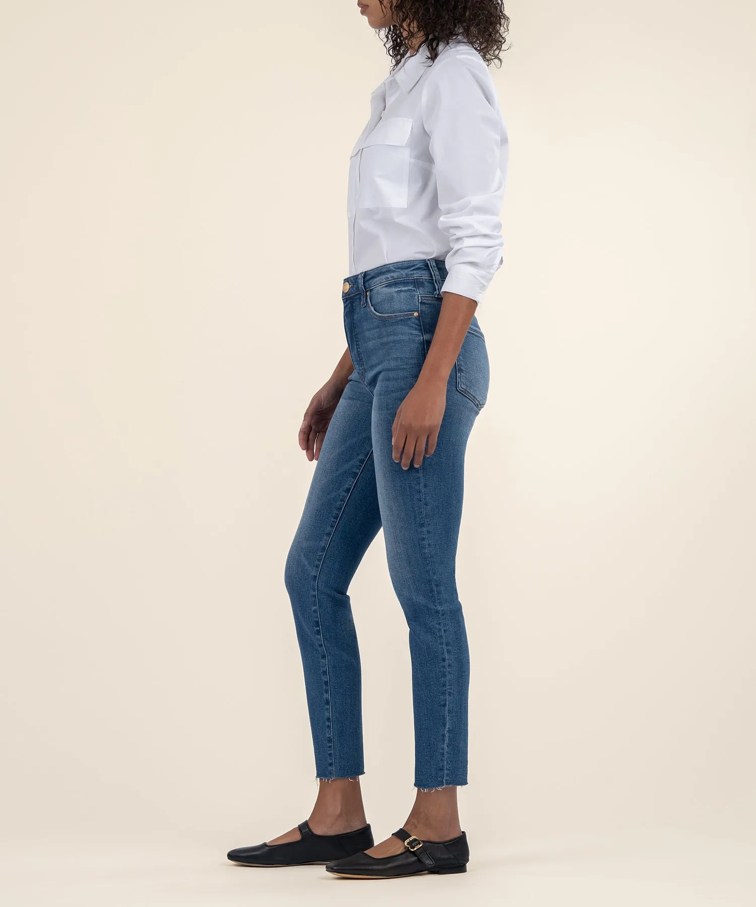 Charlize High Rise Fab Ab Cigarette Leg Skinny