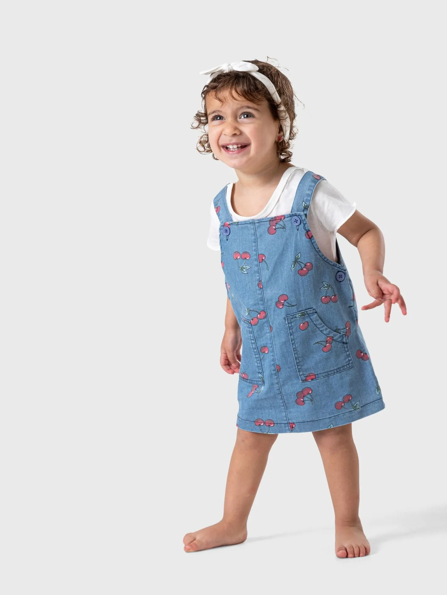Cherry 3PCS Jeans Dress