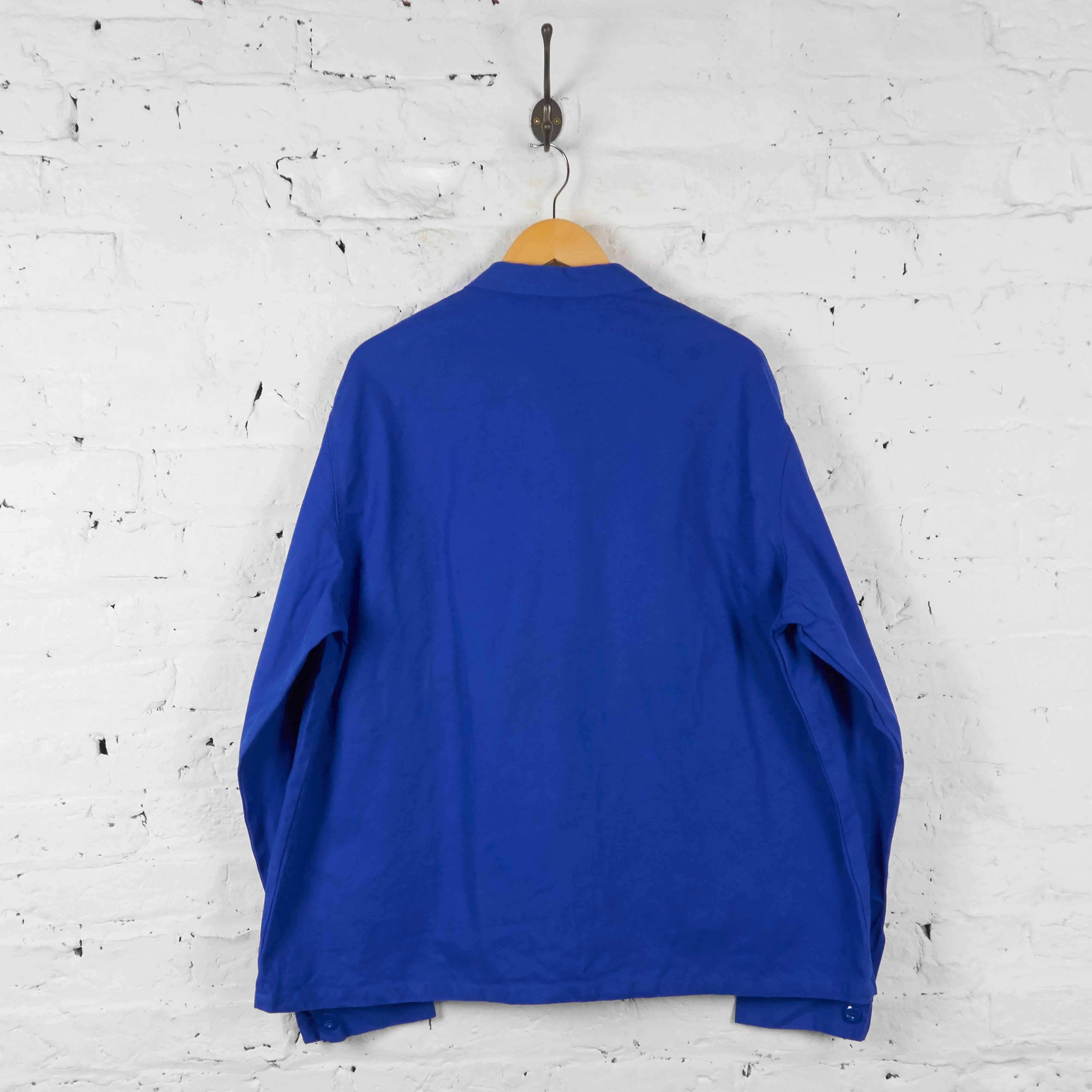 Chore Worker Jacket Over Shirt - Blue - XL