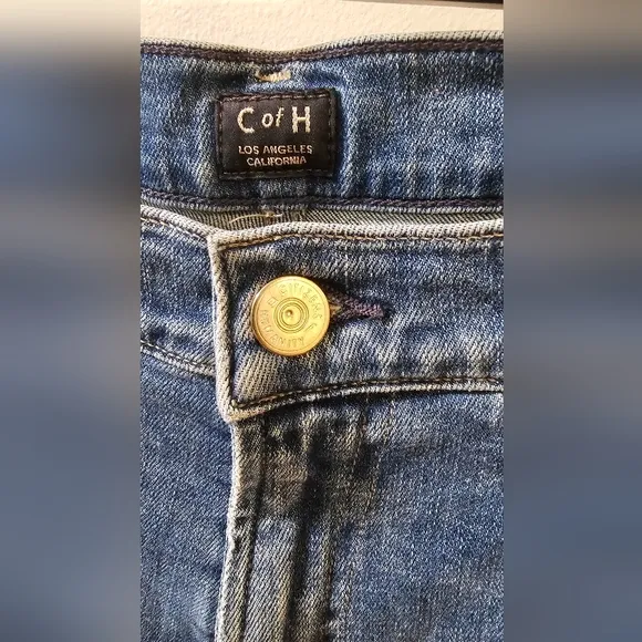 CITIZENS OF HUMANITY Agnes Crop Mid Rise Slim Straight Jeans Women's Size 27