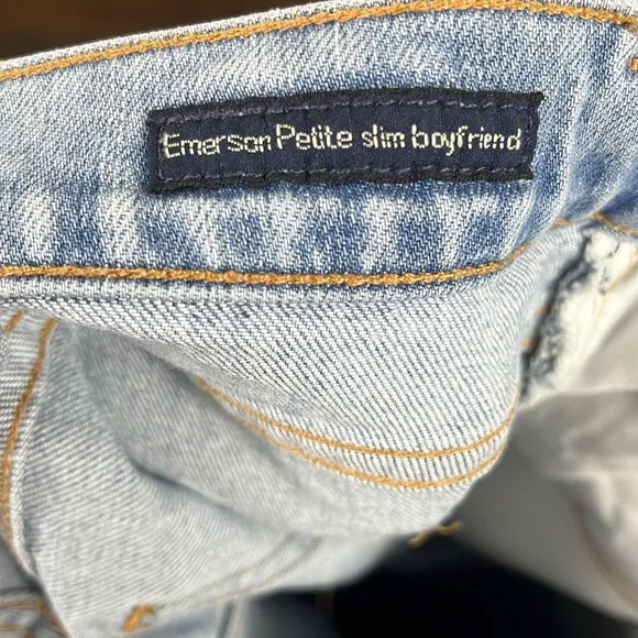 Citizens Of Humanity COH Emerson Petite Slim Boyfriend Jeans Premium Vintage.