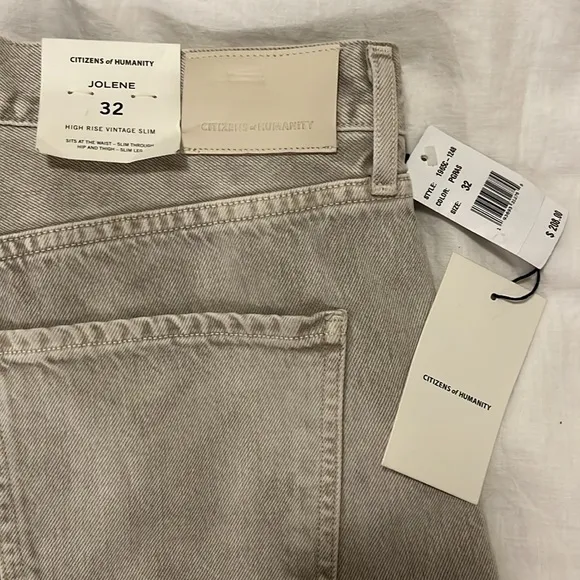 Citizens of humanity Jolene high rise vintage slim jeans denim