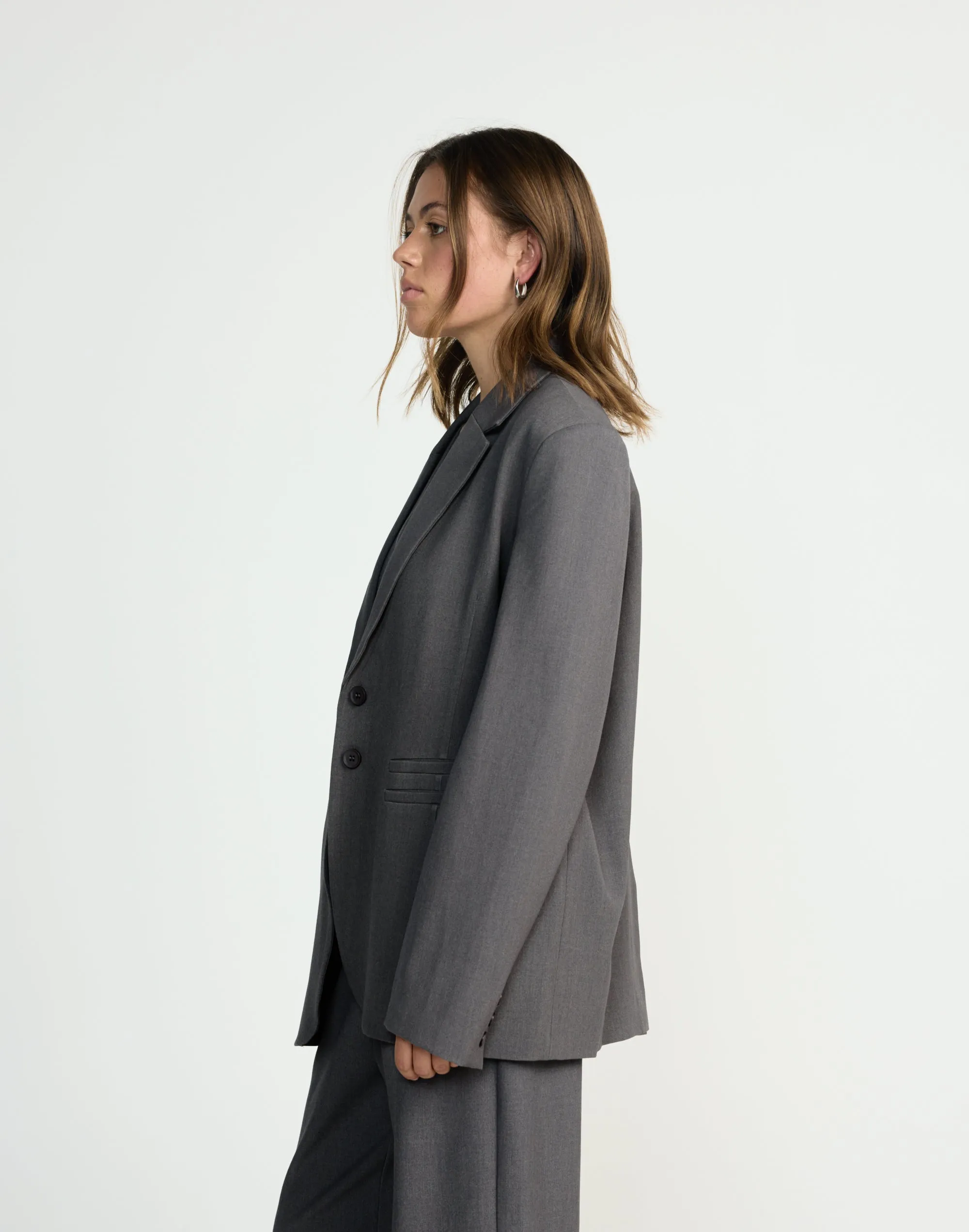 Clarke Blazer (Textured Slate)