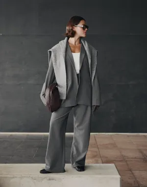 Clarke Blazer (Textured Slate)