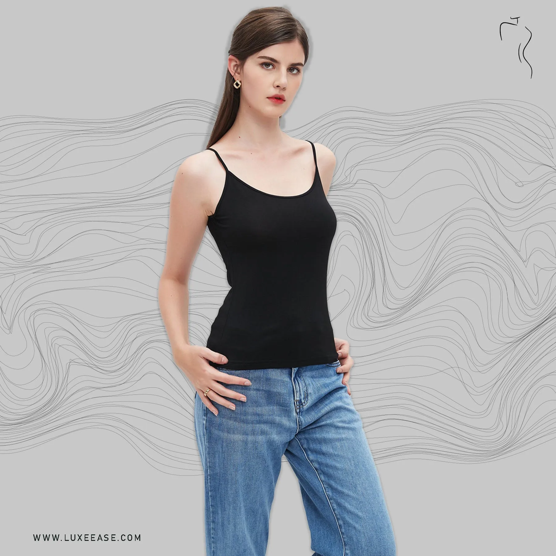 Classic Black Tank Top- Elevate Your Everyday Look with the