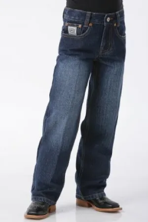 CLMB12842002-6-Regular Jeans Cinch Boys White Label Dark Stone