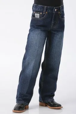 CLMB12842002-6-Regular Jeans Cinch Boys White Label Dark Stone