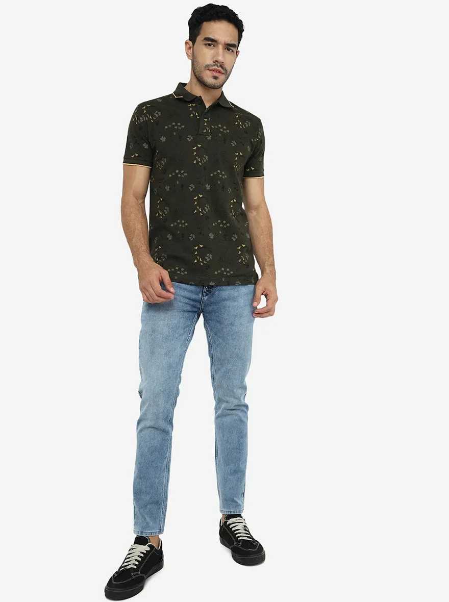 Cloud Blue Washed Urban Fit Jeans | Greenfibre
