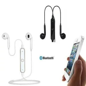 Color: White - Ergonomic Comfy Bluetooth Headphones with Crystal Clear Sound