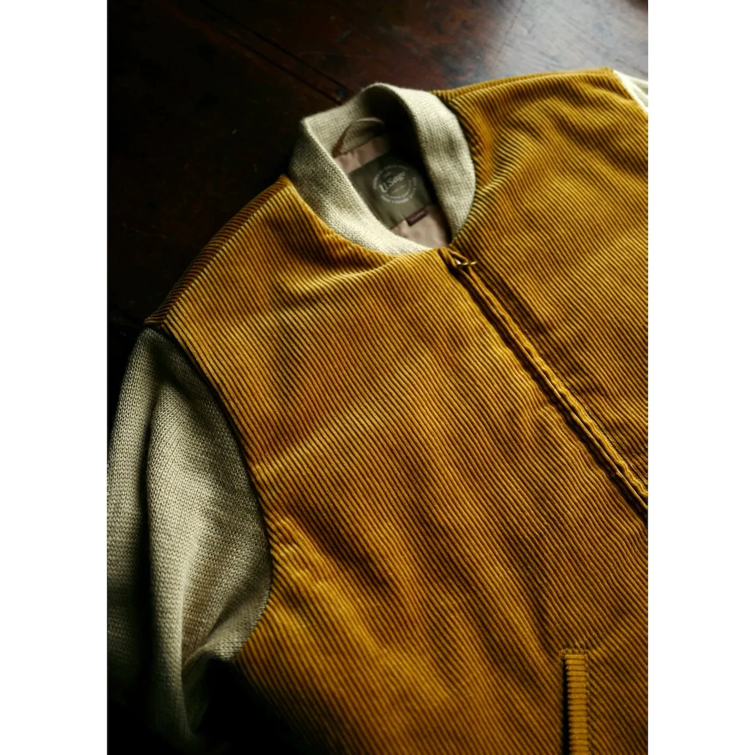 Corduroy Knit Jacket