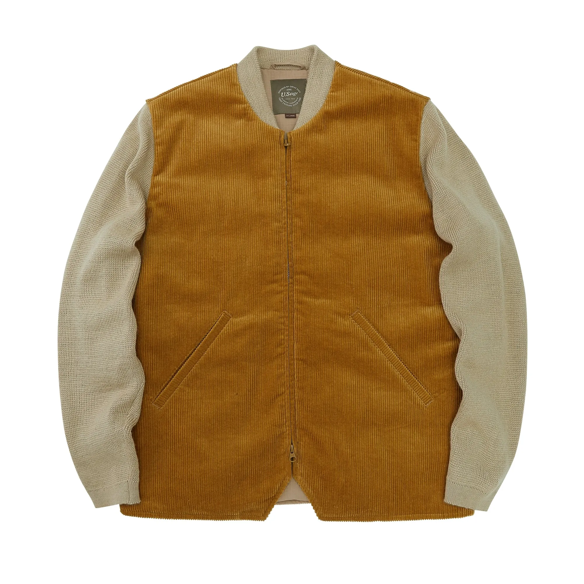 Corduroy Knit Jacket