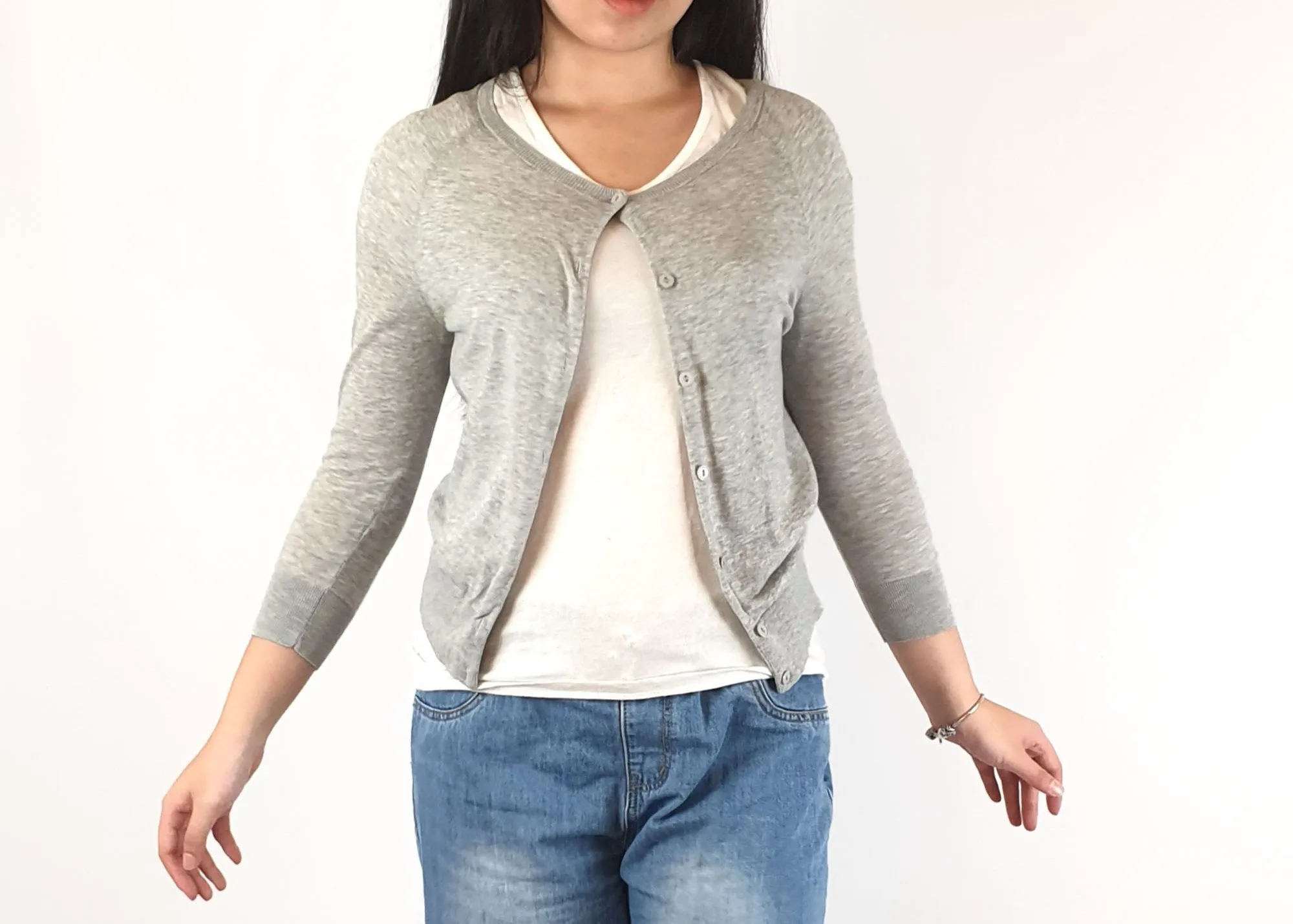 Cos grey cardigan size XS (best fits 6-8)