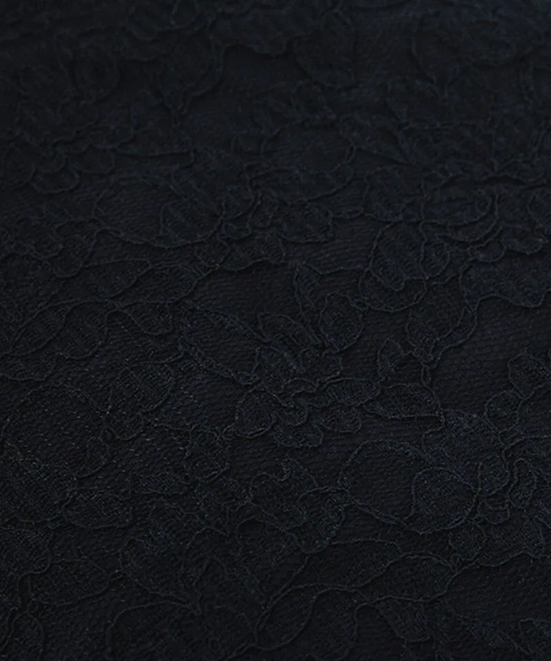 CREVE NINE: Flower Lace Skirt - 3 Colors