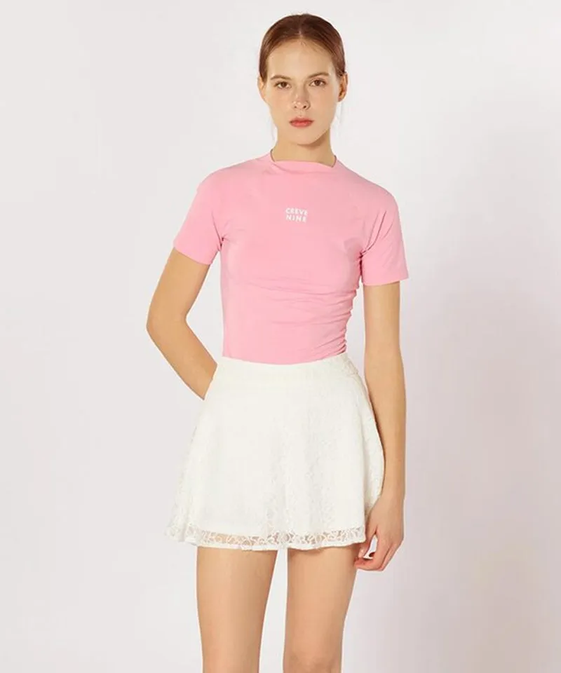 CREVE NINE: Flower Lace Skirt - 3 Colors