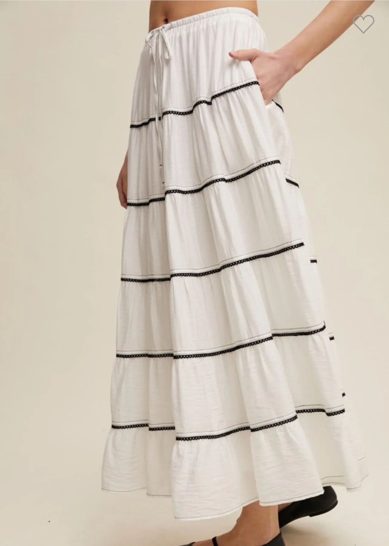 Crochet Midi Skirt