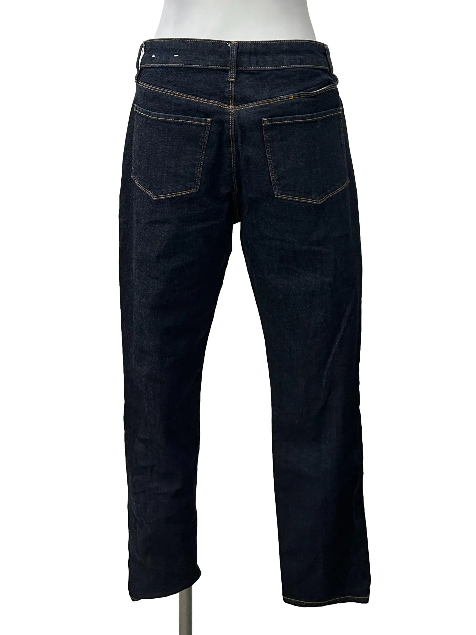 Dark Indigo Slim Straight Jeans