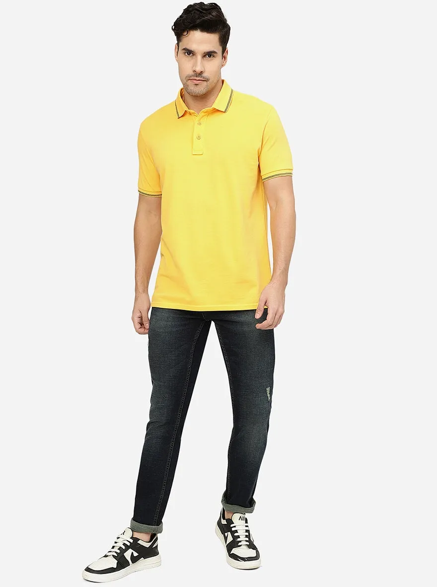 Dark Indigo Washed Slim Fit Jeans | JadeBlue