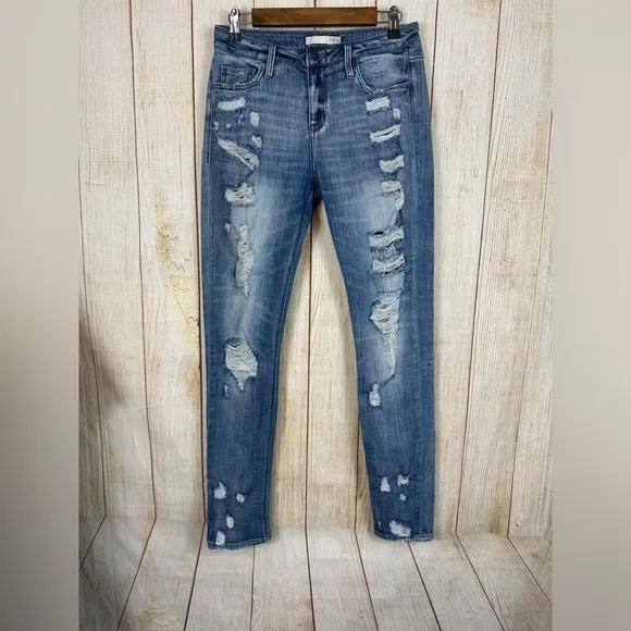 Daytrip Refined Lynx High Rise Skinny Stretch Jean