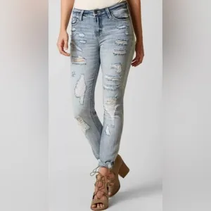 Daytrip Refined Lynx High Rise Skinny Stretch Jean