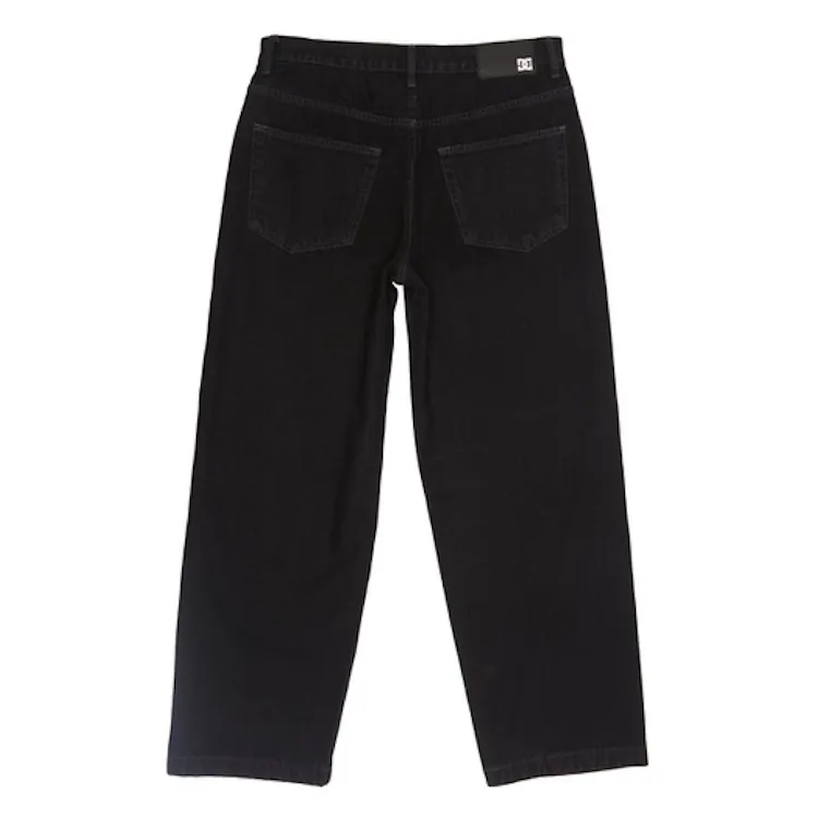 DCSHOECO Worker Baggy Fit Black Tint Jeans