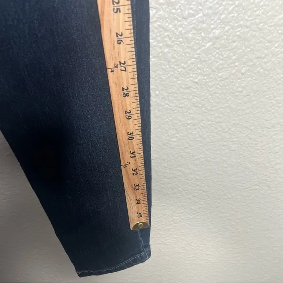 Democracy Ab Technology Women's Dark Blue Jeans Size 10 Waist Band
