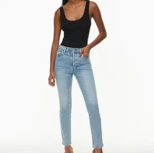 Denim Forum Yoko High Rise Slim Jeans
