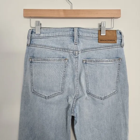 Denim Forum Yoko High Rise Slim Jeans