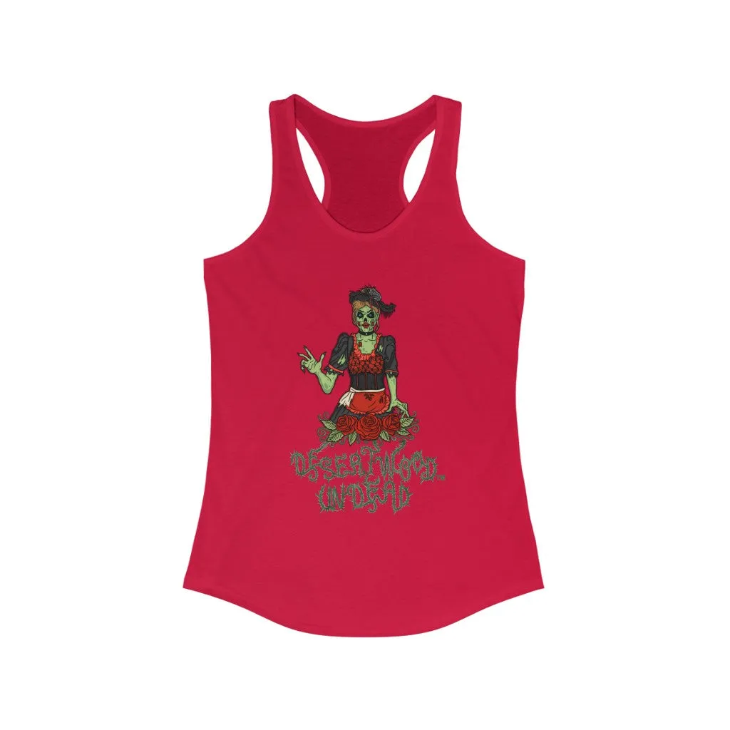Desertwood Undead "Soiled Dove" Racerback Tank (Sizes run smaller than usual)