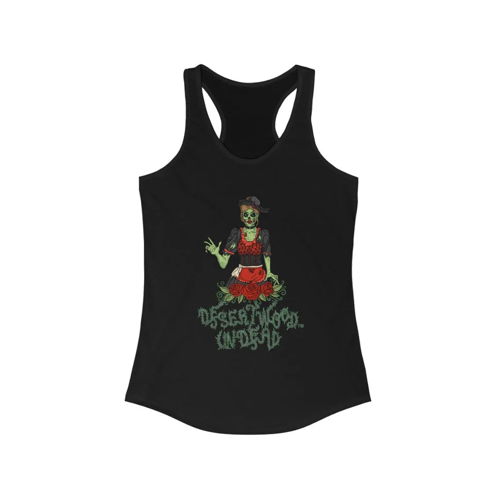 Desertwood Undead "Soiled Dove" Racerback Tank (Sizes run smaller than usual)