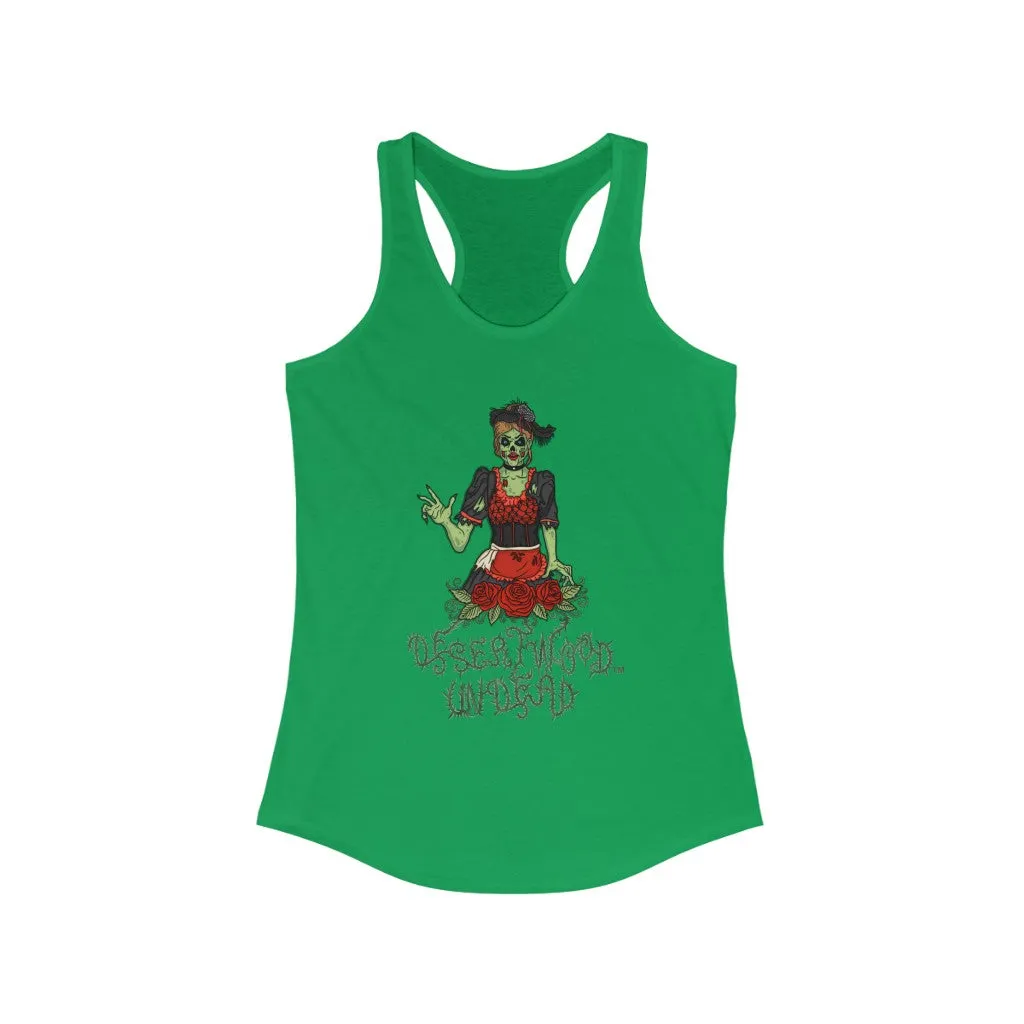 Desertwood Undead "Soiled Dove" Racerback Tank (Sizes run smaller than usual)
