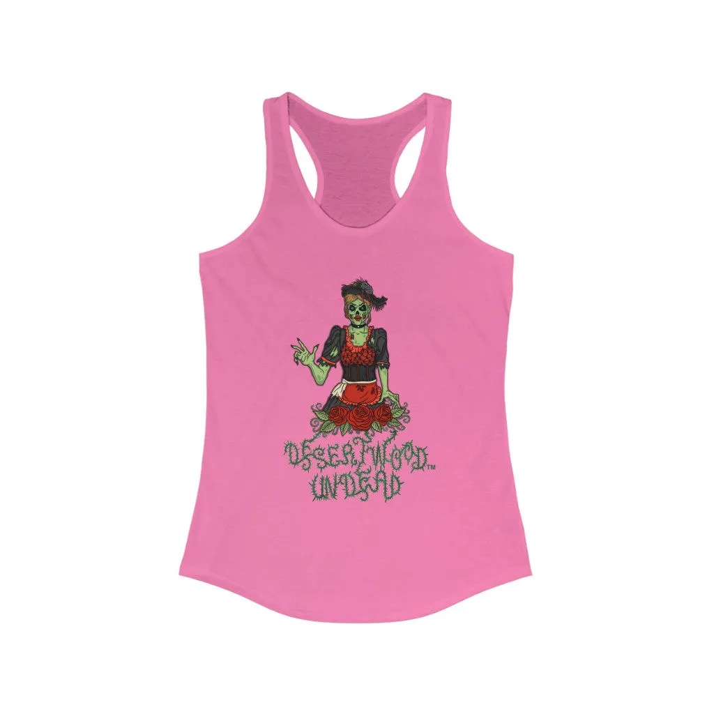 Desertwood Undead "Soiled Dove" Racerback Tank (Sizes run smaller than usual)