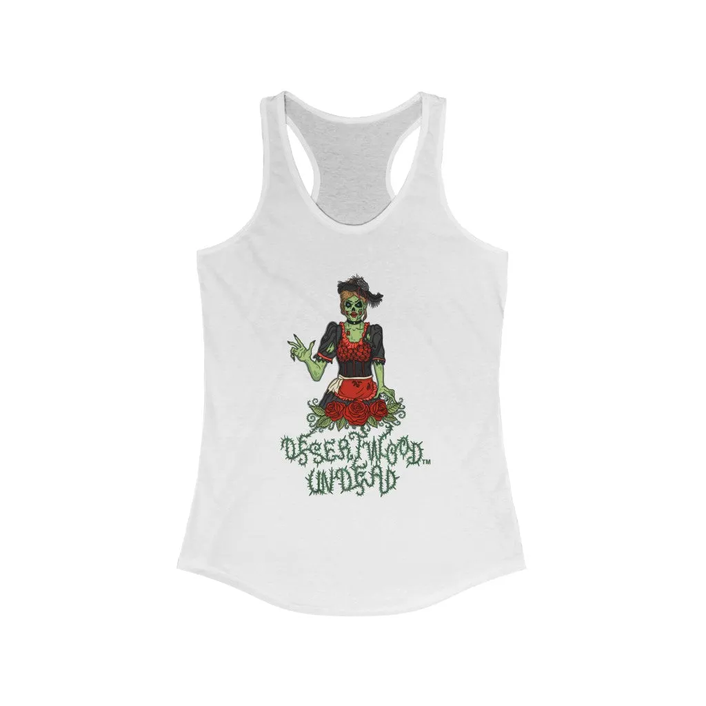Desertwood Undead "Soiled Dove" Racerback Tank (Sizes run smaller than usual)