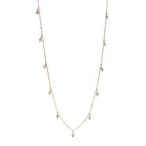 Diamond Beaded Necklace