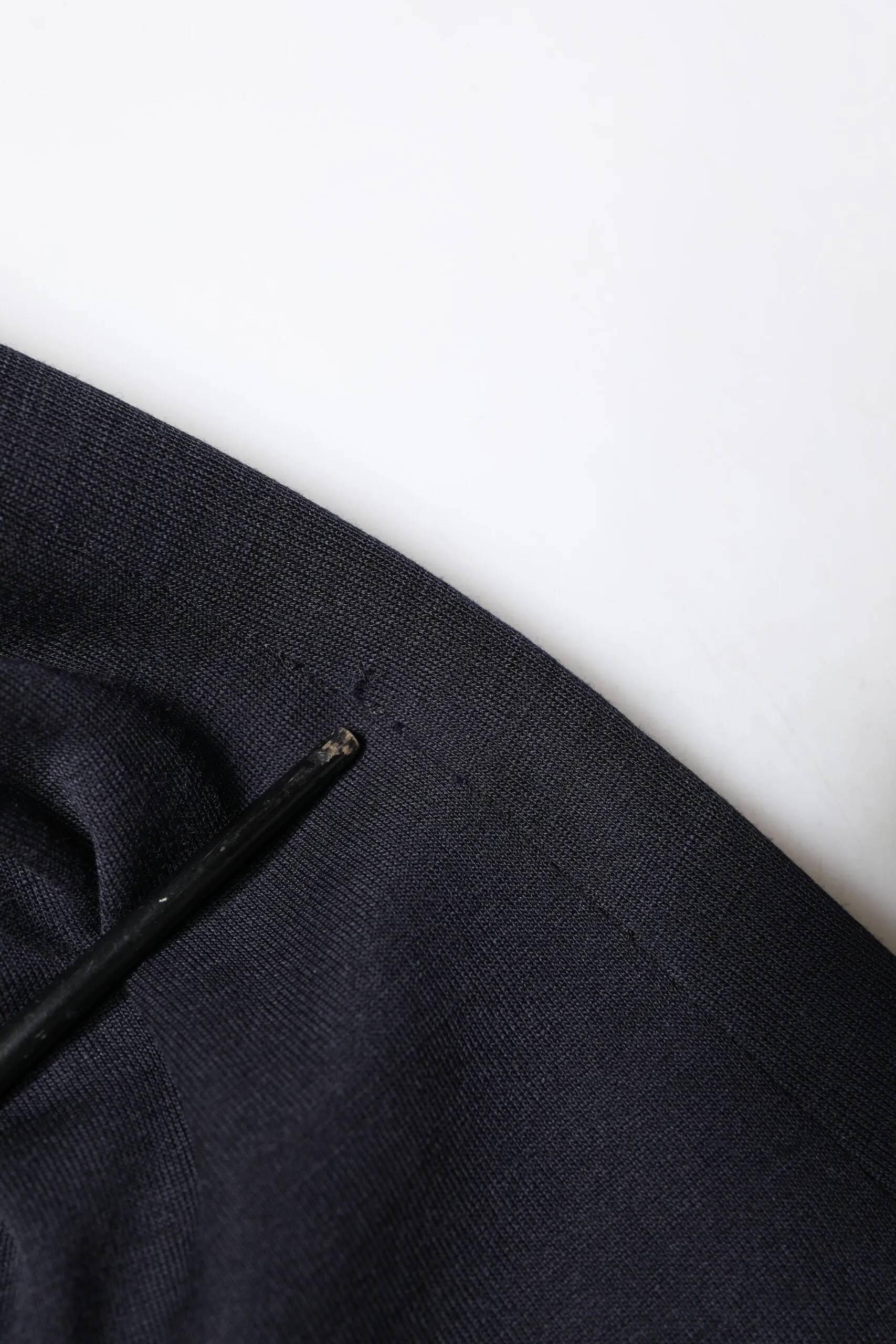 Dolce & Gabbana Black Wool Single Breasted Coat Suit Blazer