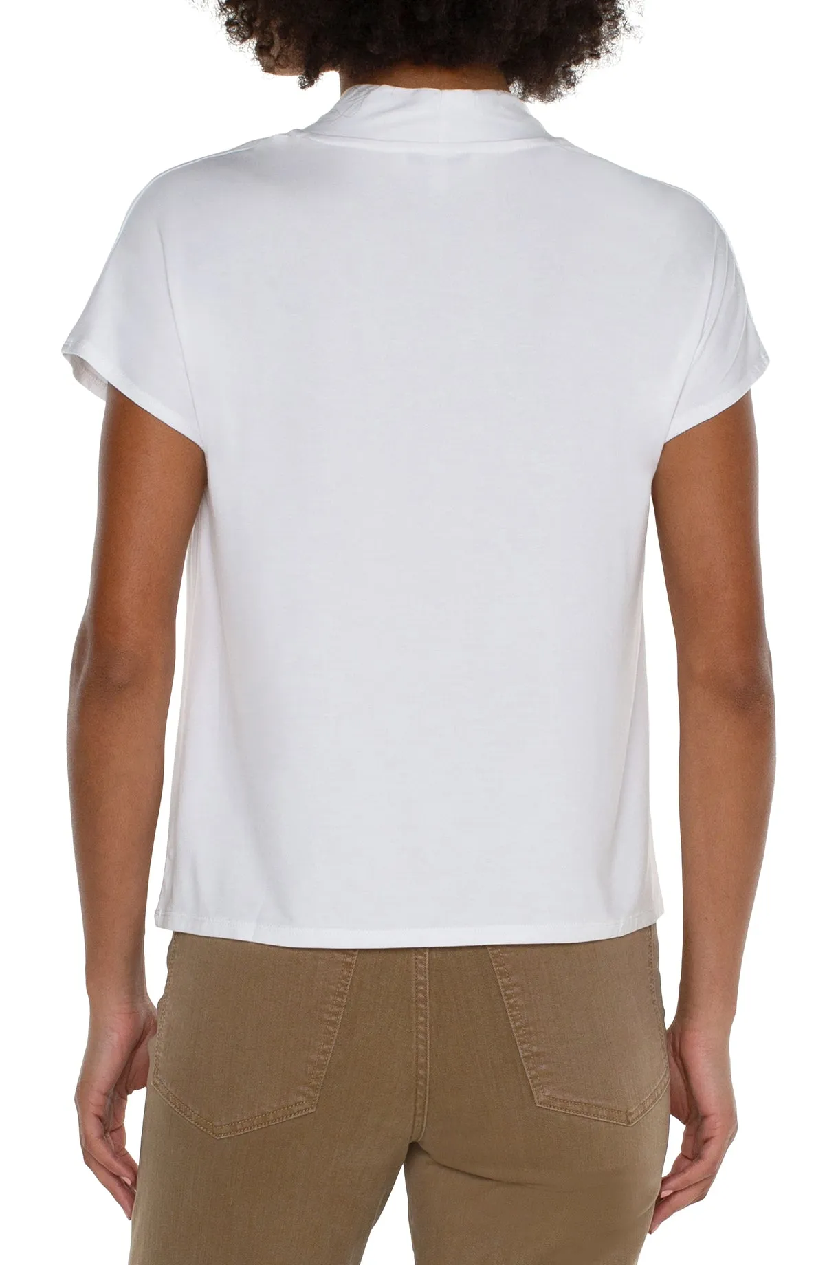 Dolman Sleeve Knit Top with Shawl Collar - SALE