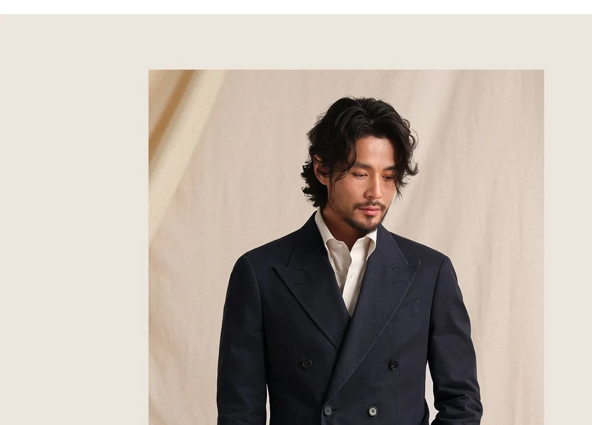 Double-Breasted Blazer