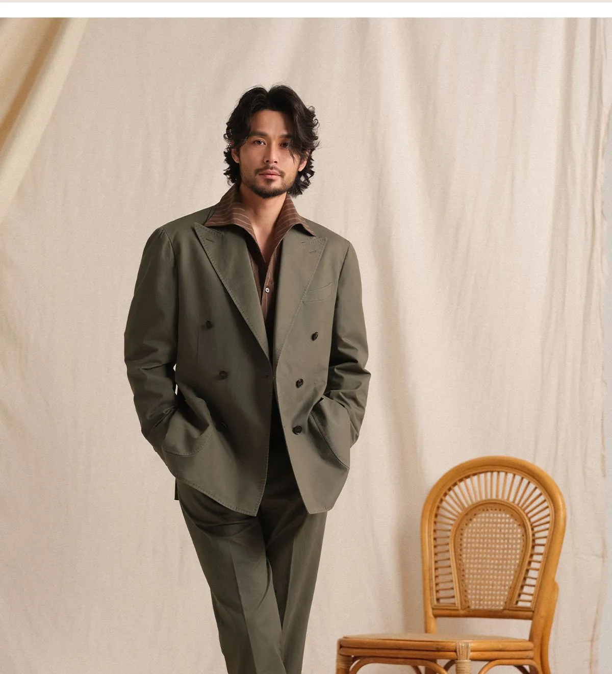 Double-Breasted Blazer