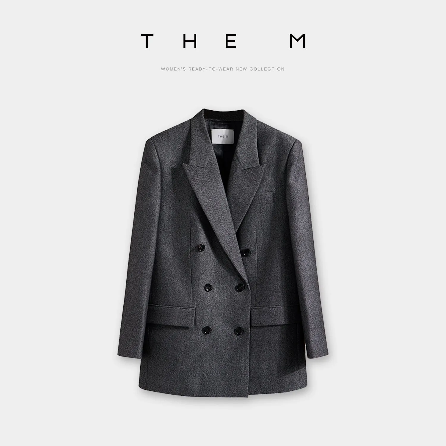 Double-Breasted Wool Suit Collection