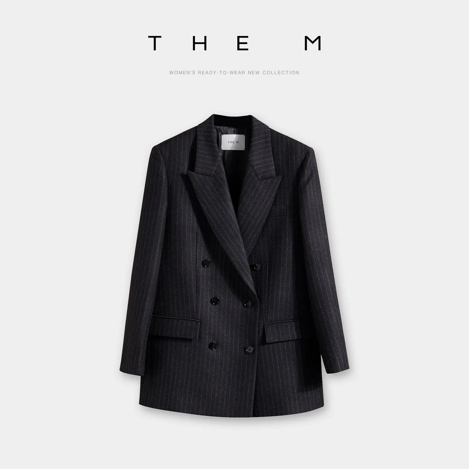 Double-Breasted Wool Suit Collection