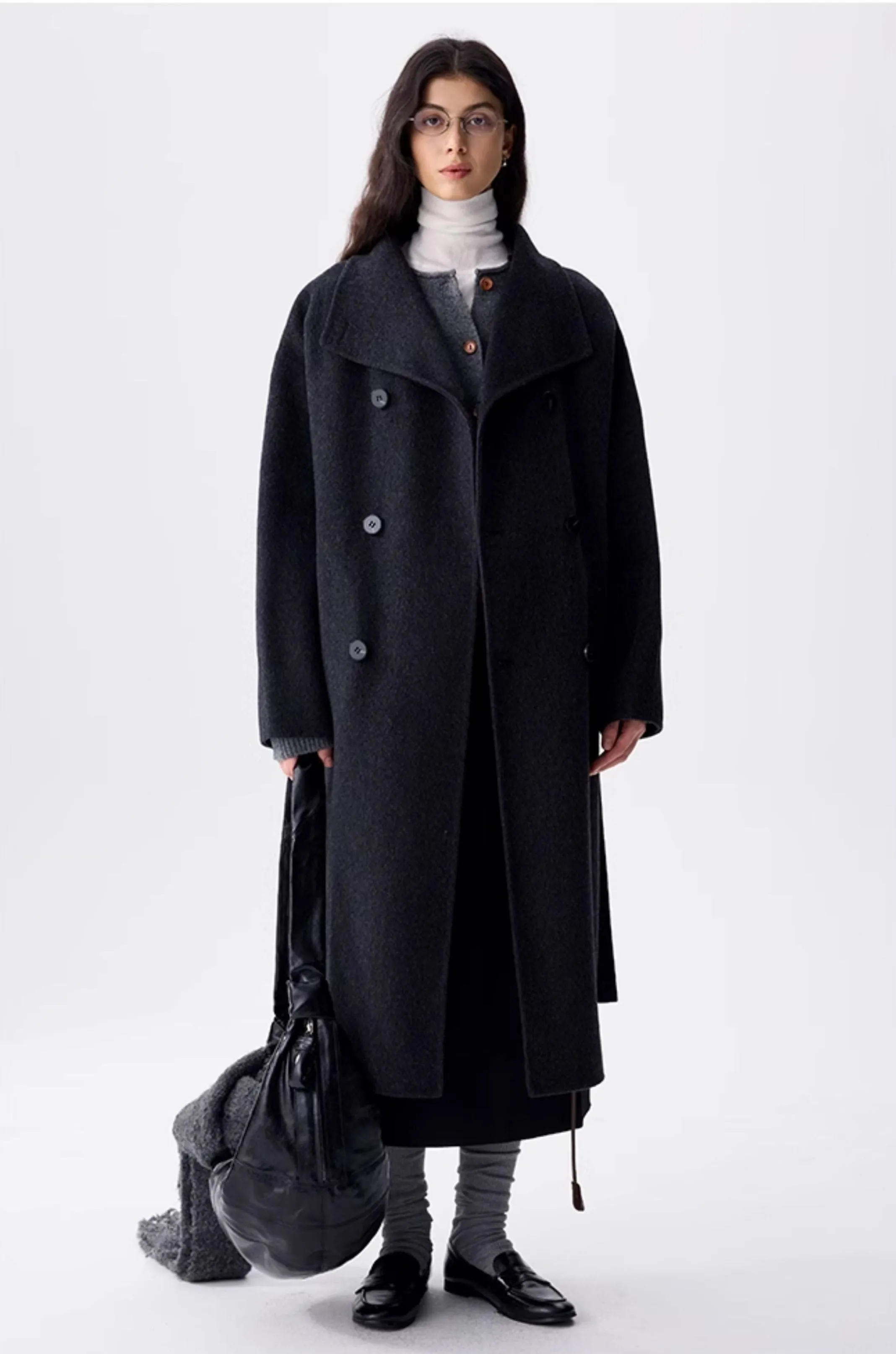 Double-Faced Wool Coat