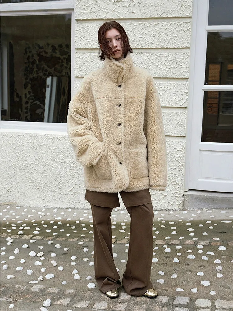 Double-sided Merino Shearling Coat