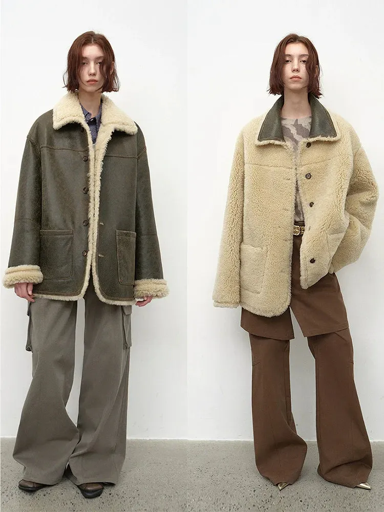Double-sided Merino Shearling Coat