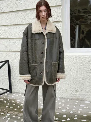 Double-sided Merino Shearling Coat