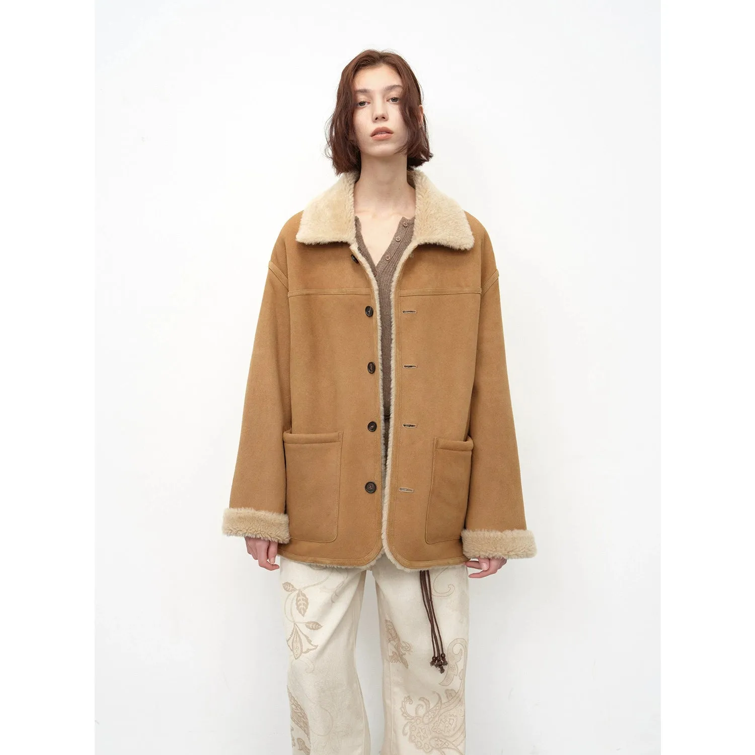 Double-sided Merino Shearling Coat